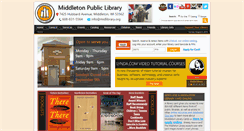 Desktop Screenshot of midlibrary.org